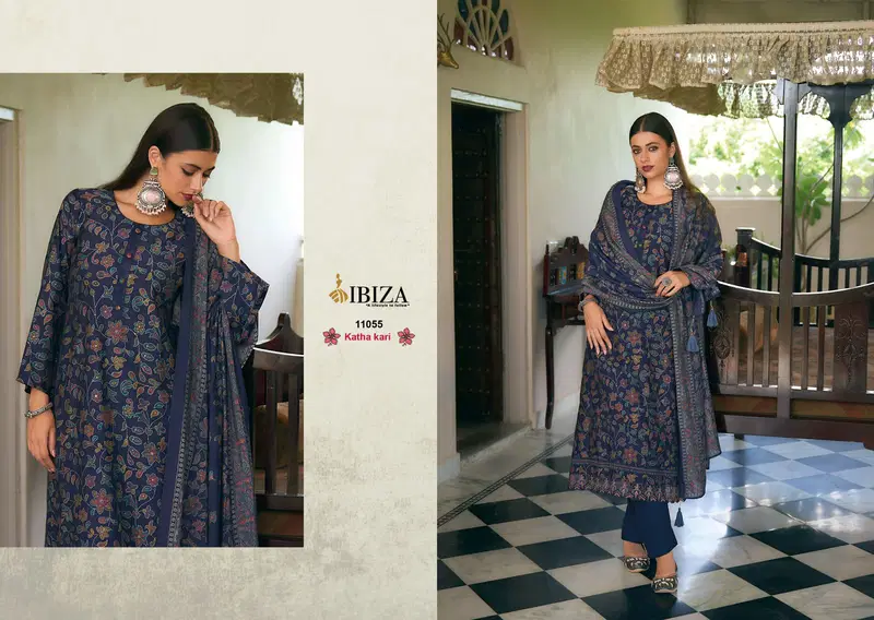 Kantha Kari Vol 2 By Ibiza Modal Silk Digital Printed Suits Wholesale Shop In Surat
